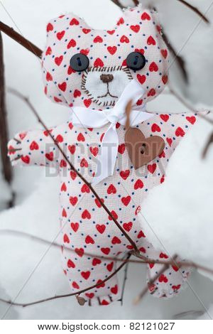 handmade bear toy