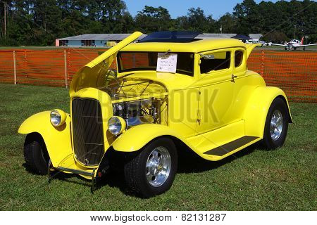 Canary Yellow 1931 Ford