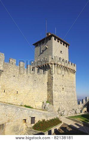 Guaita Castle In San Marino