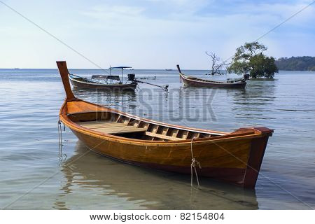 Koh Mook Coast Line Boats.