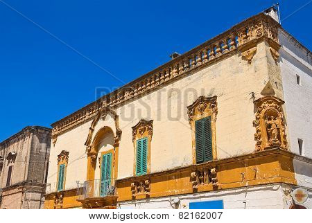 Carrieri palace. Fasano. Puglia. Italy.