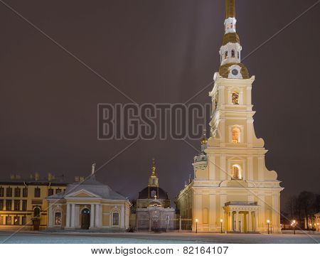 Peter And Paul Fortress In St. Petersburg