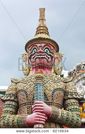 Thaimaan demoni soturi