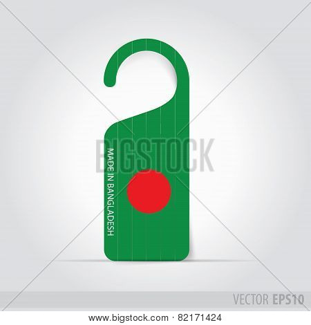 Made In Bangladesh Tag For Door