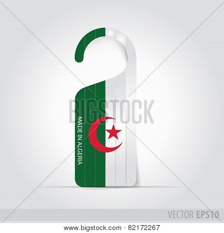 Made In Algeria  Tag For Door