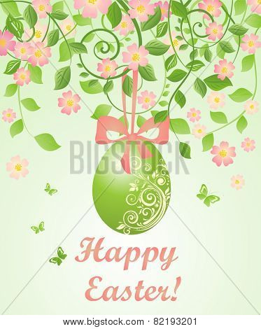 Beautiful easter card