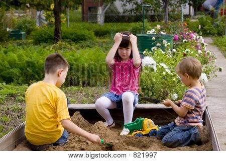 Spelende kinderen