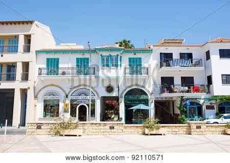 ouristic center of Larnaca numerous restaurants cafes and shops. Church of Saint Lazarus square.