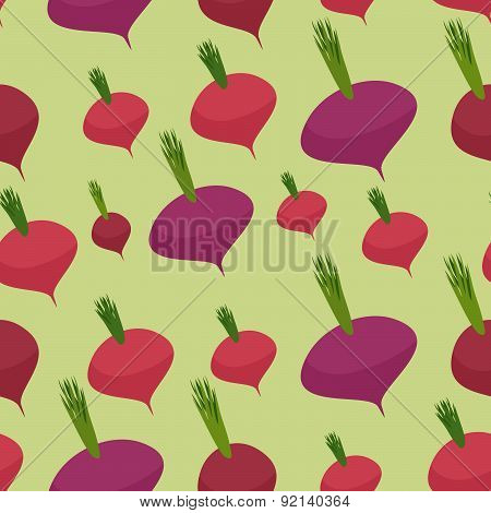 Beet seamless pattern. Burgundy background vector beet vegetable
