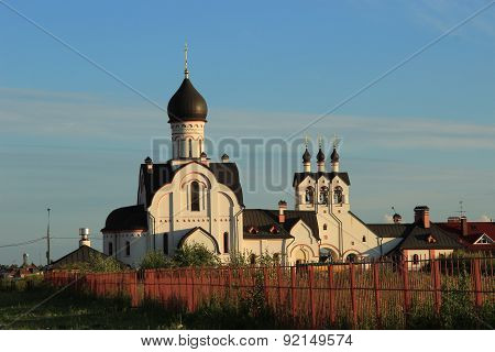 Church At Sunset