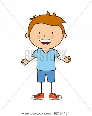 kids design over white background vector illustration