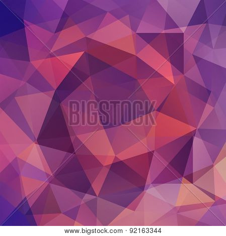 abstract background consisting of triangles