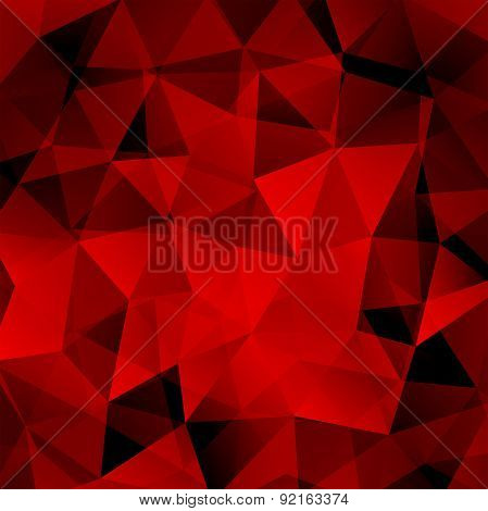 abstract background consisting of triangles