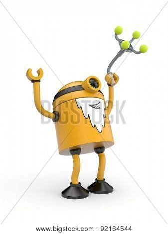 Old orange robot rejoice