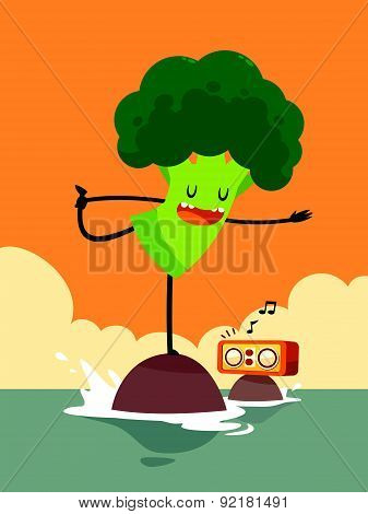 Broccoli Do Yoga