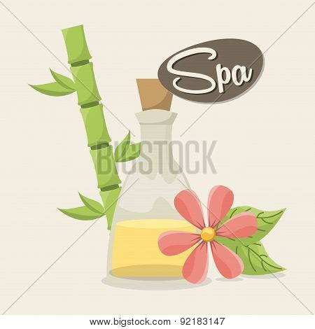 spa design over white background vector illustration