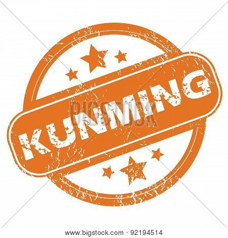 Kunming round stamp