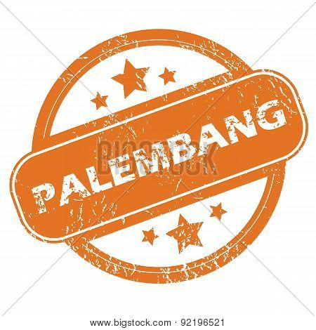 Palembang round stamp