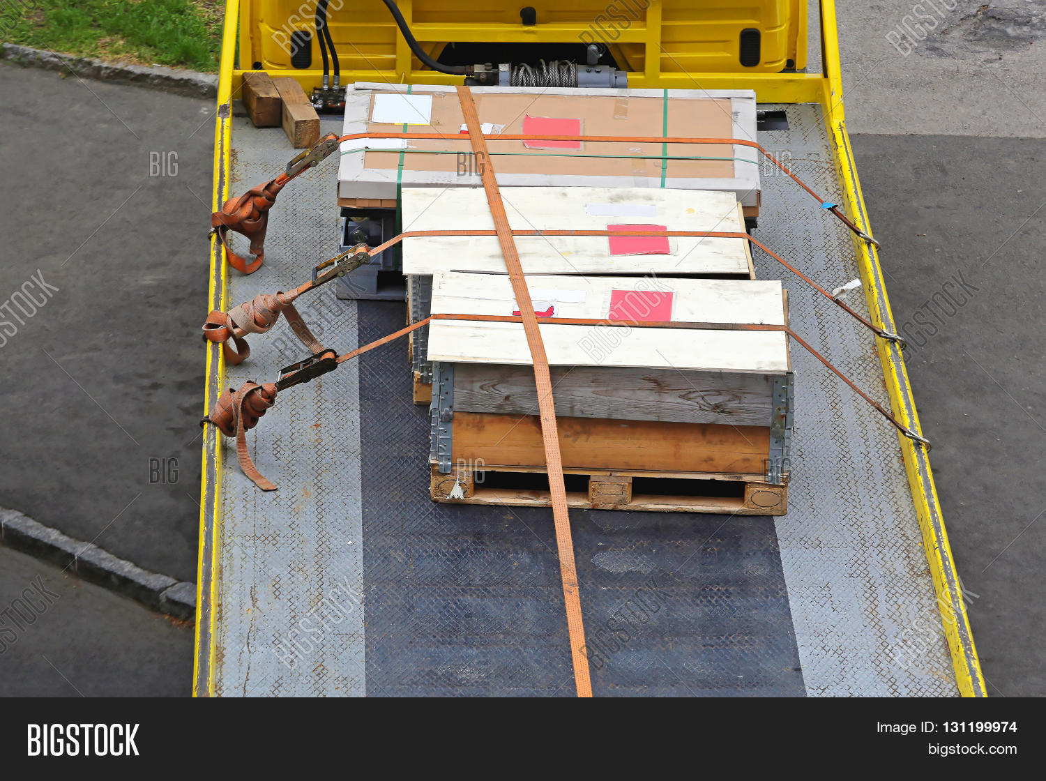 Cargo Pallets Crates Image & Photo (Free Trial) Bigstock