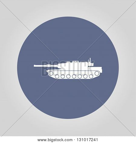 Tank icon. Vector concept illustration for design.
