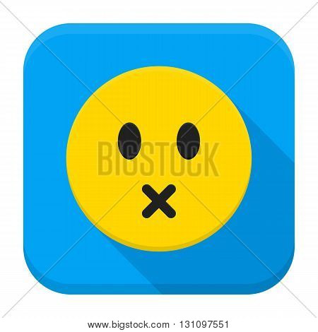 Silent Yellow Smiley App Icon