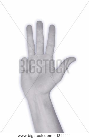 Hand nr. 4 – vier