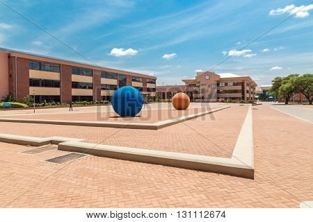 Modern Buildings Of Gaborone