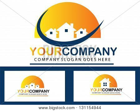 Home sales design , real estate logo