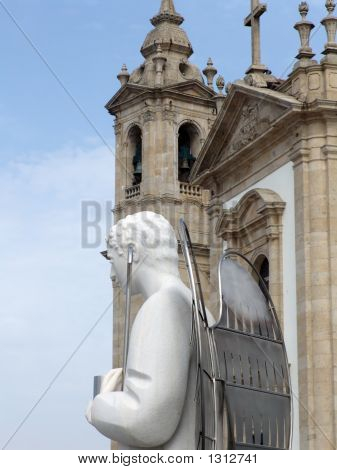 Estátua de um anjo