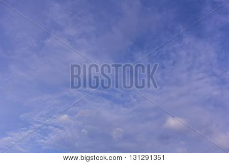 blue sky with clouds background and texture