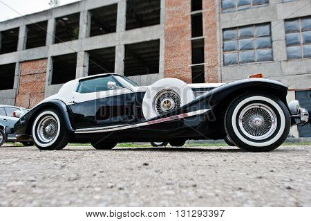 Podol, Ukraine - May 19, 2016: Phillips Berlina Coupe, Old Vintage Neo Classic Car, Built In Pompano