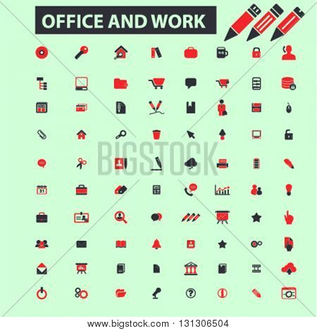 office supplies icons

