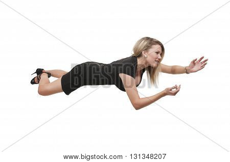 Beautiful Floating Woman