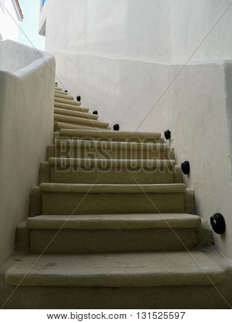 Architectural design of stairs Construction detail stairway composition