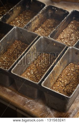 Fresh Bread In The Kitchen Of The Bakery