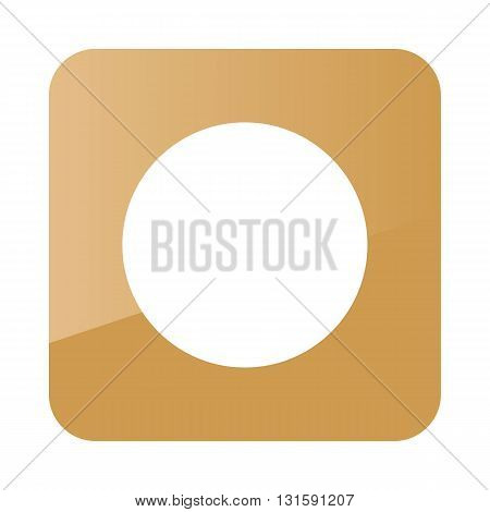 Full Moon outline icon. Sleep night dreams symbol. Meteorology. Weather. Vector illustration eps 10