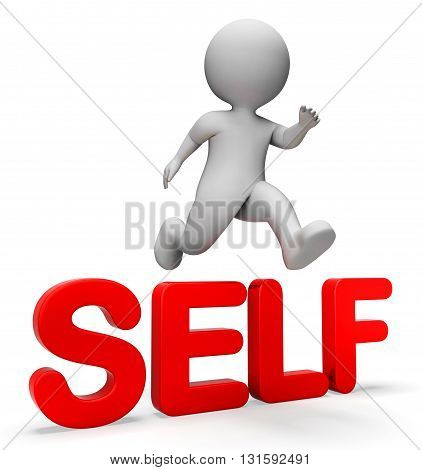 Self Jump Shows Improve Confidence And Me 3D Rendering