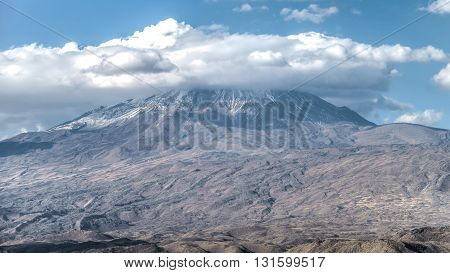 Agri, Turkey - September 29, 2013: Greater Mount Ararat (Agri Dagi)
