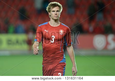 PRAGUE 31/03/2015 _ Tomas Kalas. Friendly match Czech Reublic U21 - Portugal U21