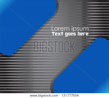 waves background. Vector design. Blue abstract background vector