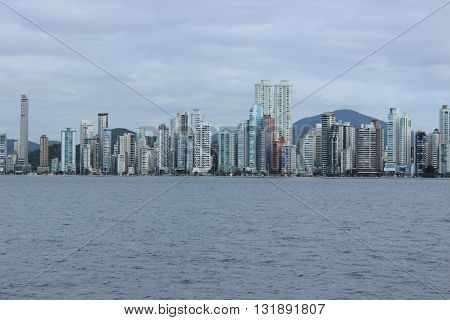 Balneario Camboriu, Santa Catarina, Brazil , beautiful beach in southern Brazil