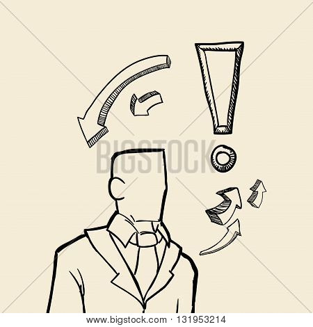 Sketch concept with icon design, vector illustration 10 eps graphic.