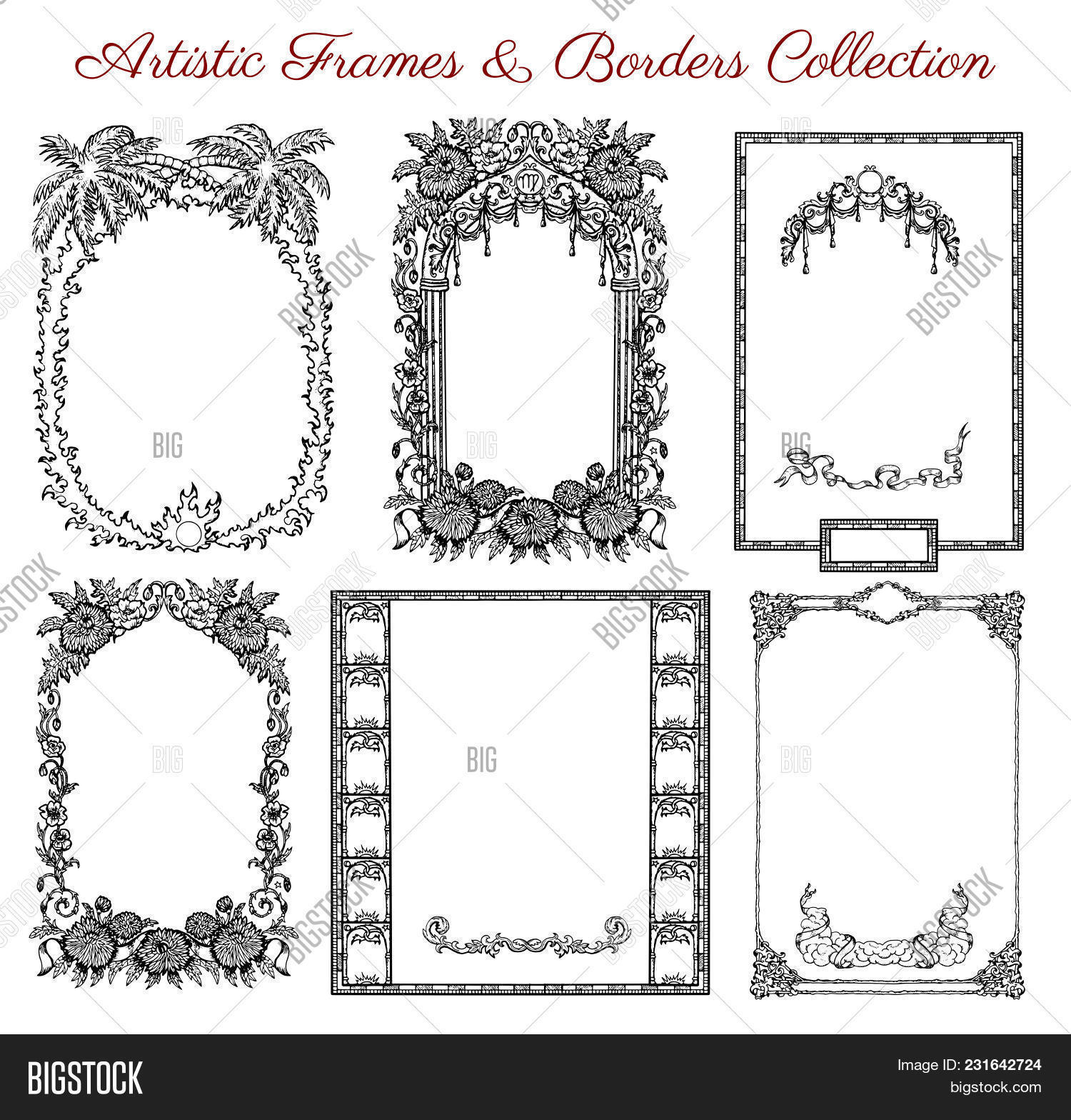 Vector Graphic Set Vector & Photo (Free Trial) Bigstock