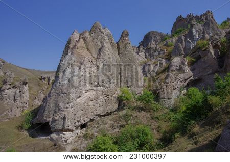 Medieval Goris Cave Dwellings Area, Syunik Province, Armenia