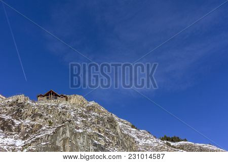 Pyrenes Mountain Landscape View From Town Of Canillo. Principality Of Andorra.