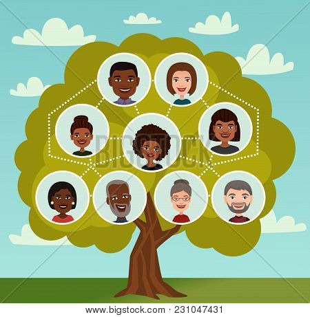 Cartoon Family Tree Cartoon Family Tree