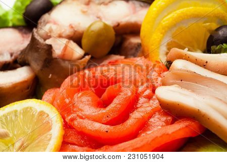 Red Fish Slices