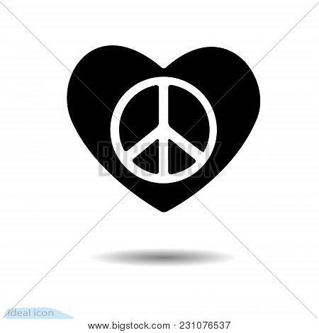 The Heart Icon. A Symbol Of Love. Design Elements For Valentine S Day. Graphic Web Design, Logo. Vec