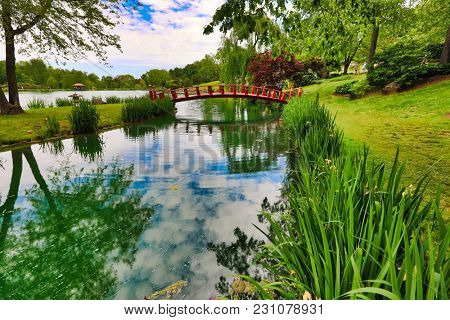 Schnormeier Gardens in Gambier, Ohio is open one weekend a year and it attracts thousands of visitors.  The Chinese and Japanese gardens are breathtaking.