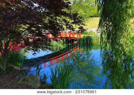 Schnormeier Gardens in Gambier, Ohio is open one weekend a year and it attracts thousands of visitors.  The Chinese and Japanese gardens are breathtaking.
